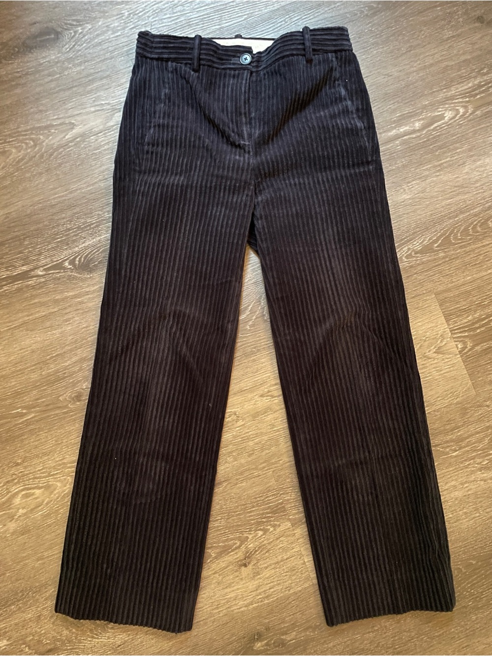 J. Crew Women’s Wide-Gauge Corduroy High Waist, Wide-Leg Pants